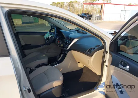 2017 Hyundai Accent Se z USA, uszkodzony, nr VIN KMHCT4AE7HU235484